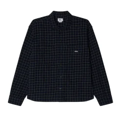 Adams Woven Shirt Academy Navy Multi