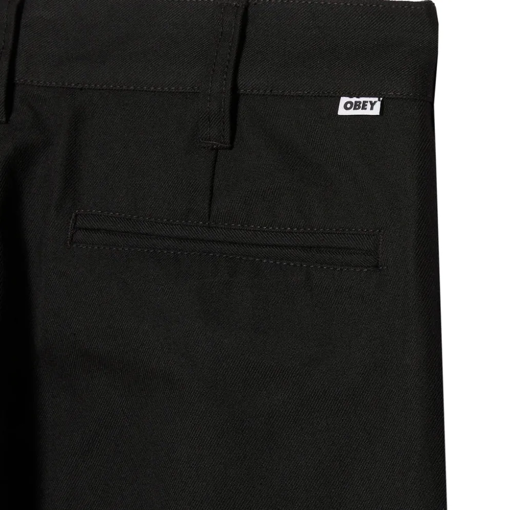 Armel Pleated Pants Black