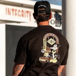 Auto Service Tee Black