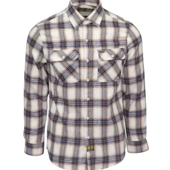Birch Street Flannel - Black/Brown