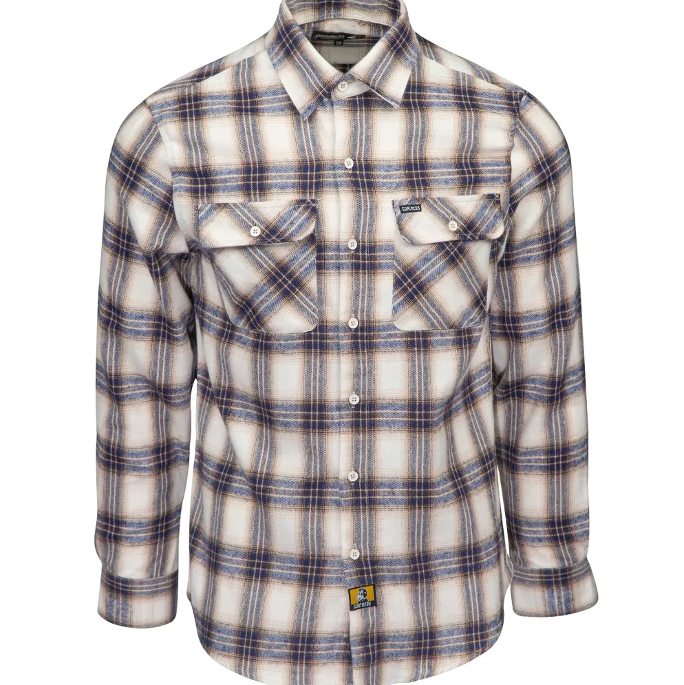 Birch Street Flannel - Black/Brown