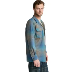 Board Shirt Blue Multi/Taupe Mix Ombre 25'