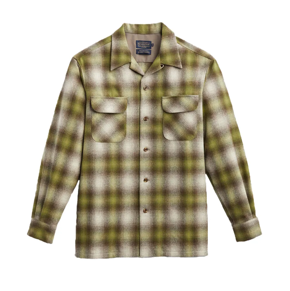 Board Shirt Brown/Green Ombre Spring 24'