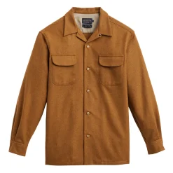 Board Shirt Camel Mix Solid Spring 24'
