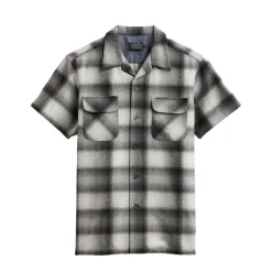 Board Shirt S/S Tan/Slate Ombre