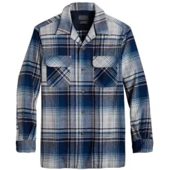 Board Shirt Teal Plaid 22'