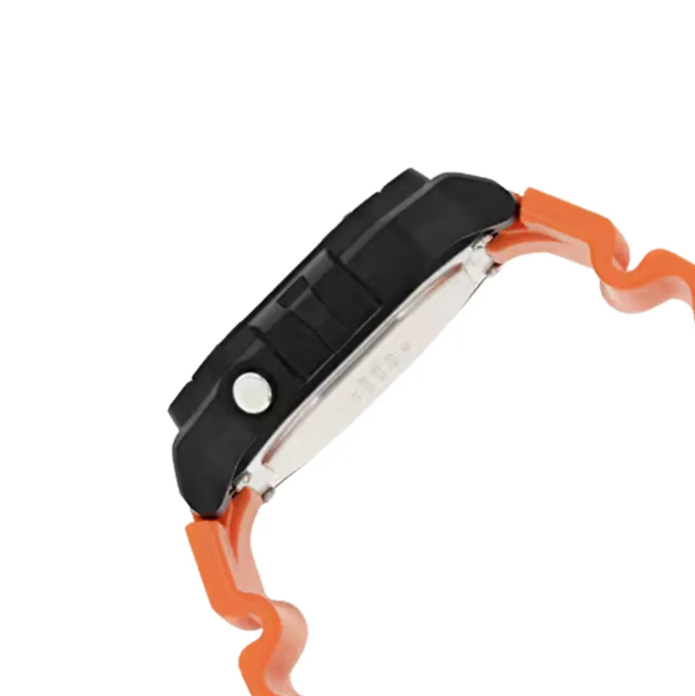 Bright Orange Digital Men's Watch