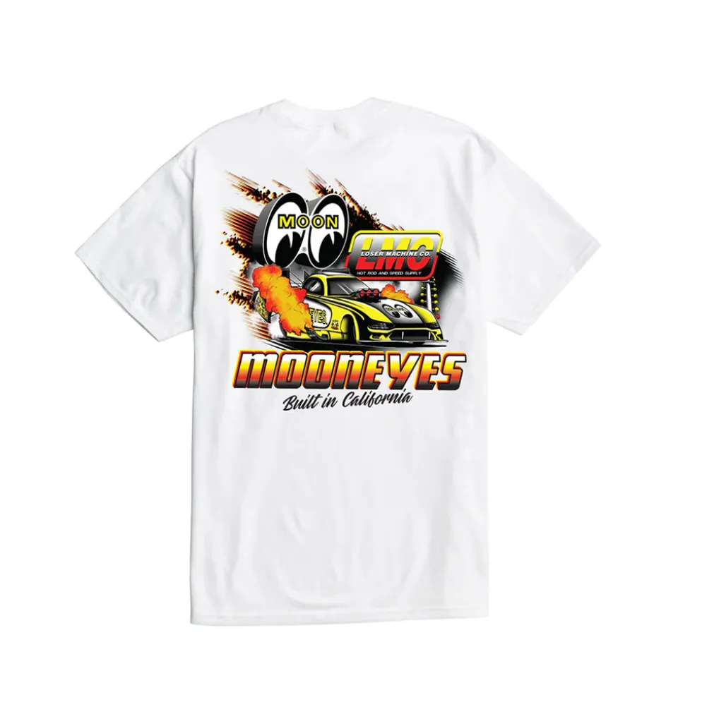 Burnout Tee White