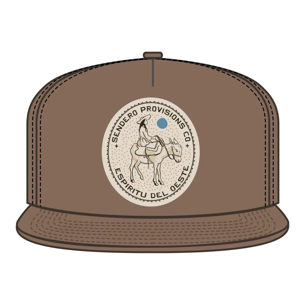 Burro Lady Hat Brown