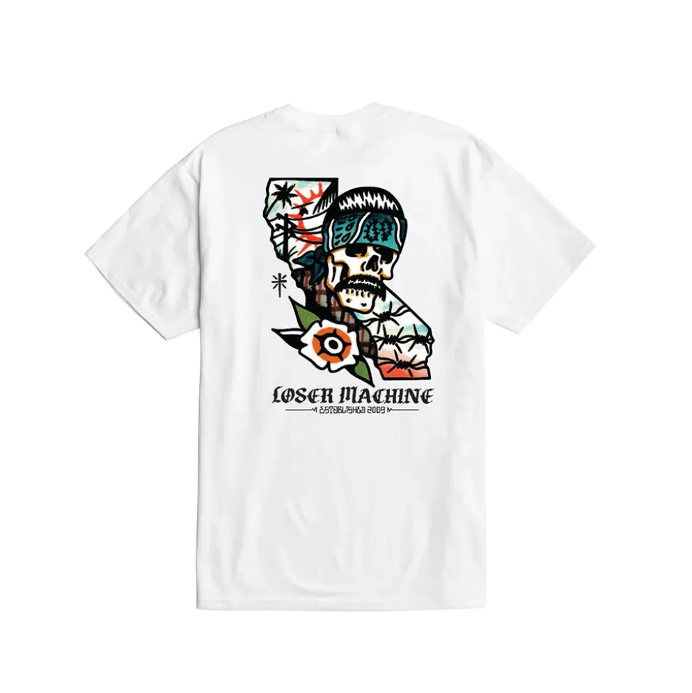 Califas Locos Tee White