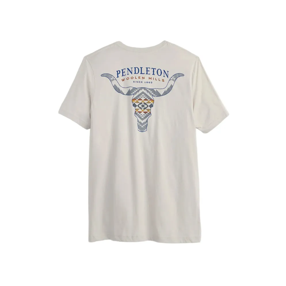 Cascadia Skull Tee Dust/Multi