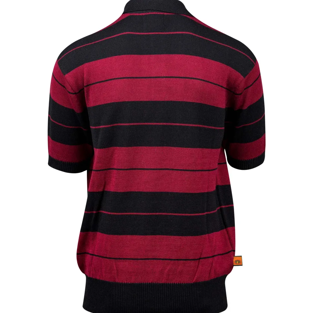 Charlie Brown Shirt Maroon/Black