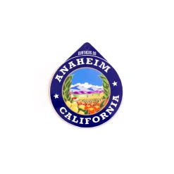 City Of Anaheim Seal Sticker