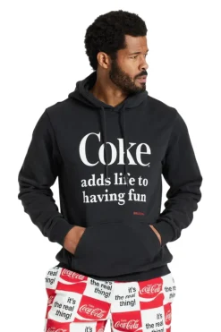Coca-Cola Having Fun Hood Black