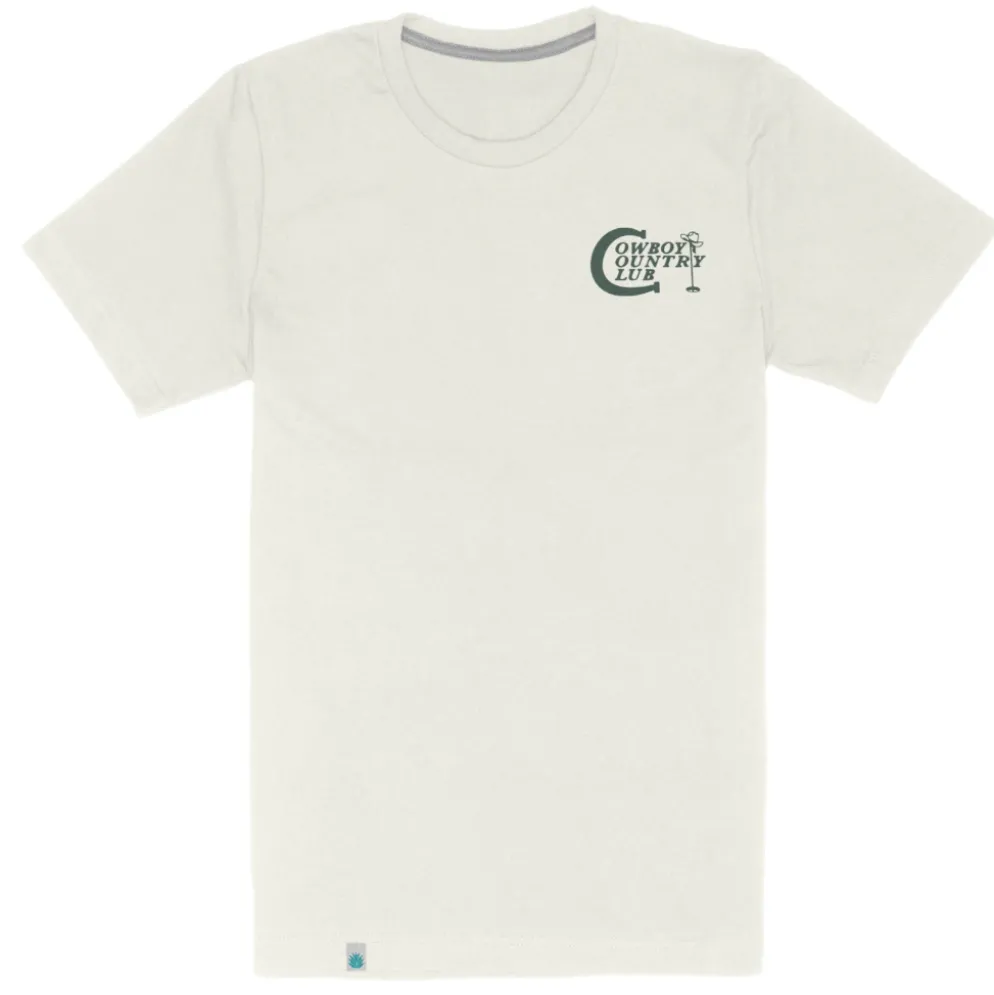 Cowboy Country Club Tee Vintage White