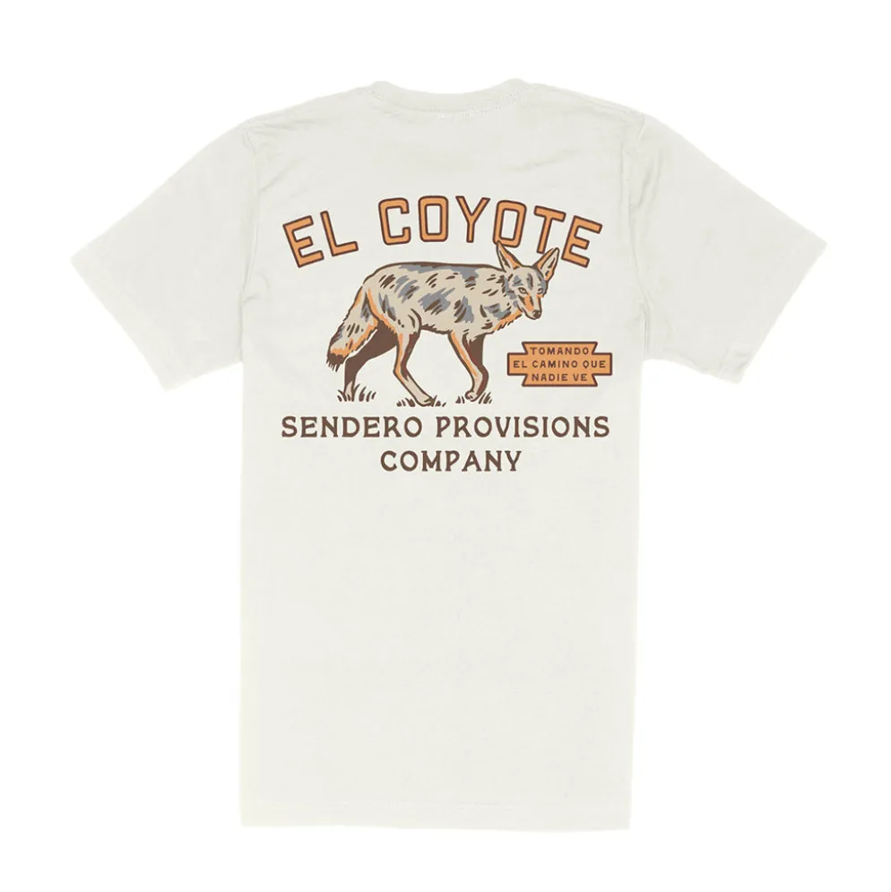 Coyote Tee Vintage White