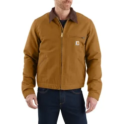 Duck Blanket-Lined Detroit Jacket Brown