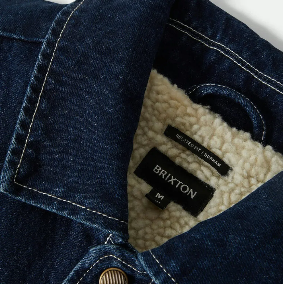 Durham Lined Jacket Medium Washed Denim