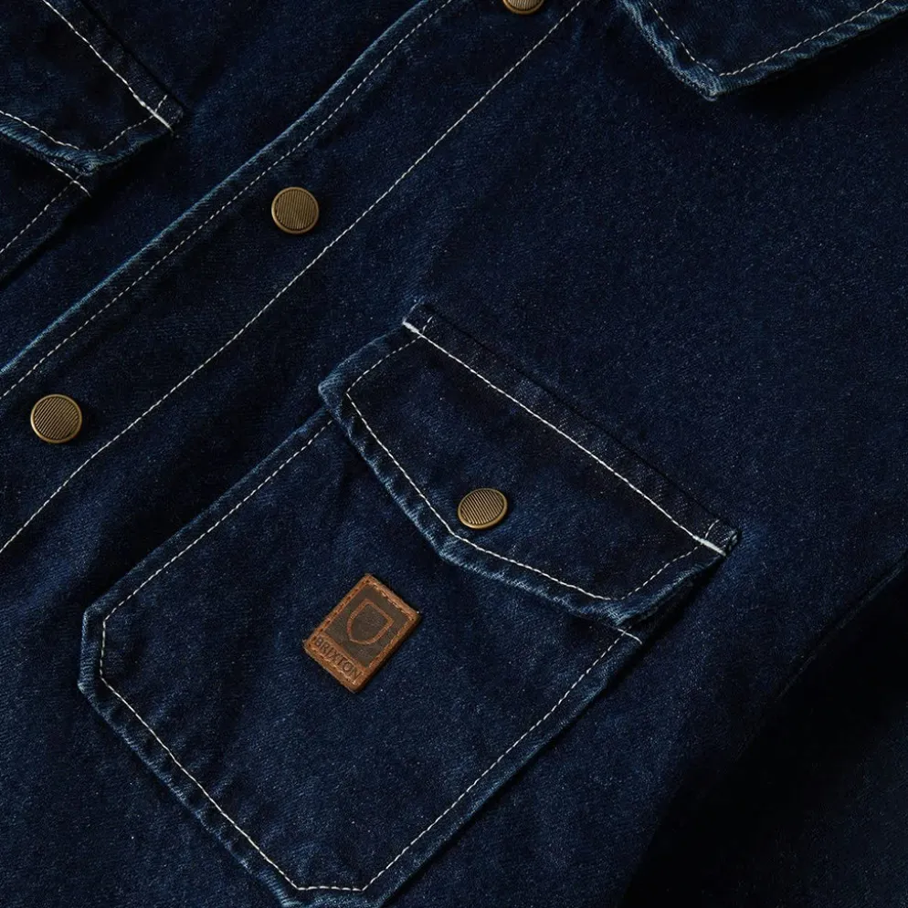 Durham Lined Jacket Medium Washed Denim