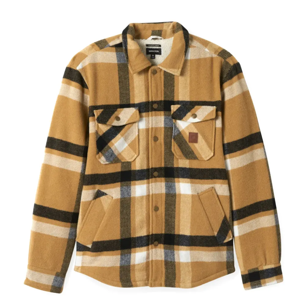 Durham Sherpa Lined Jacket Antelope/Off White/Black