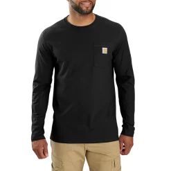 Force L/S Tee Black