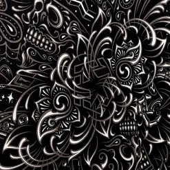 Fudemae Bandana Black