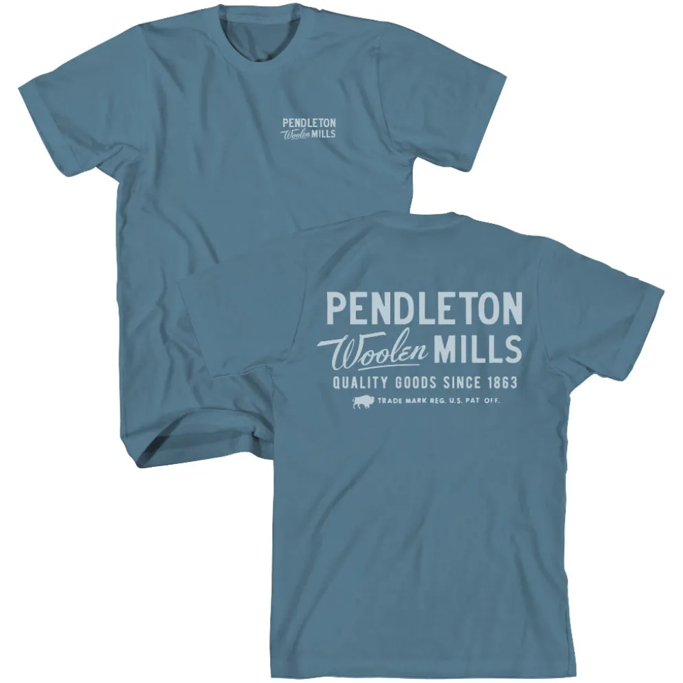 General Logo Steel/Light Blue