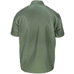 Half Zip Short Sleeve Olive