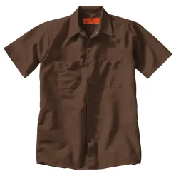 Industrial Work Shirt Brown
