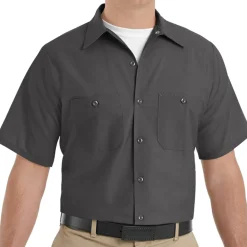 Industrial Work Shirt Charcoal