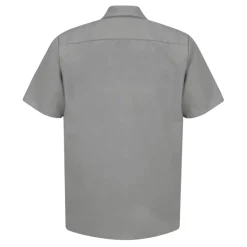 Industrial Work Shirt Light Grey