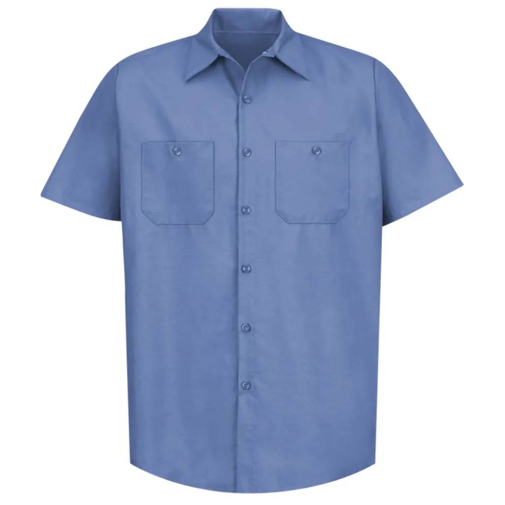 Industrial Work Shirt Petrol Blue