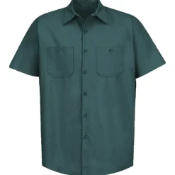Industrial Work Shirt Spruce Green