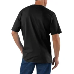 Loose Fit Heavyweight S/S Pocket Tee Black