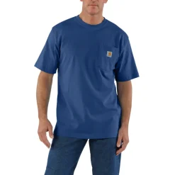 Loose Fit Heavyweight S/S Pocket Tee Lakeshore