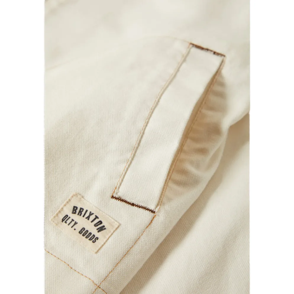 Mechanic Womens Garage Jacket Egret White