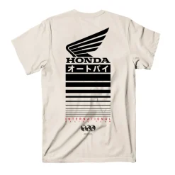 Offset S/S Tee Natural