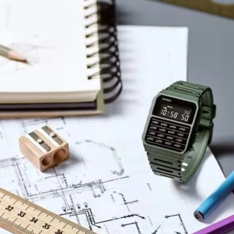 Olive Green Data Bank Watch