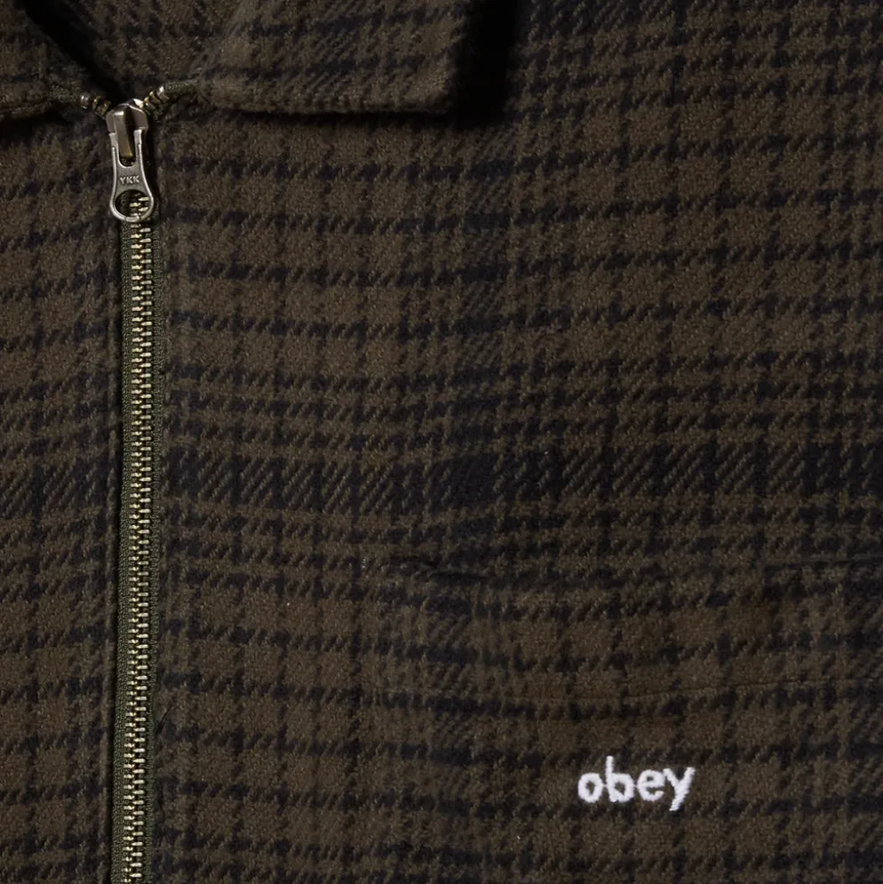 Parker Zip Shirt Jacket Rosin Multi