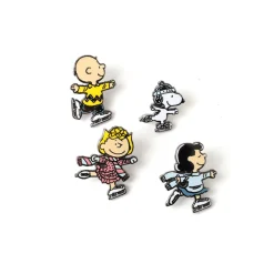 Peanuts Gang Skating Pin Set
