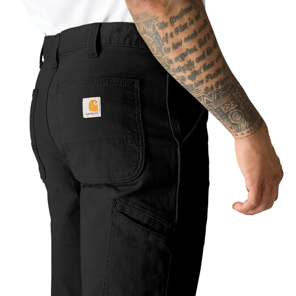 Relaxed Straight Rigby Dungaree Black