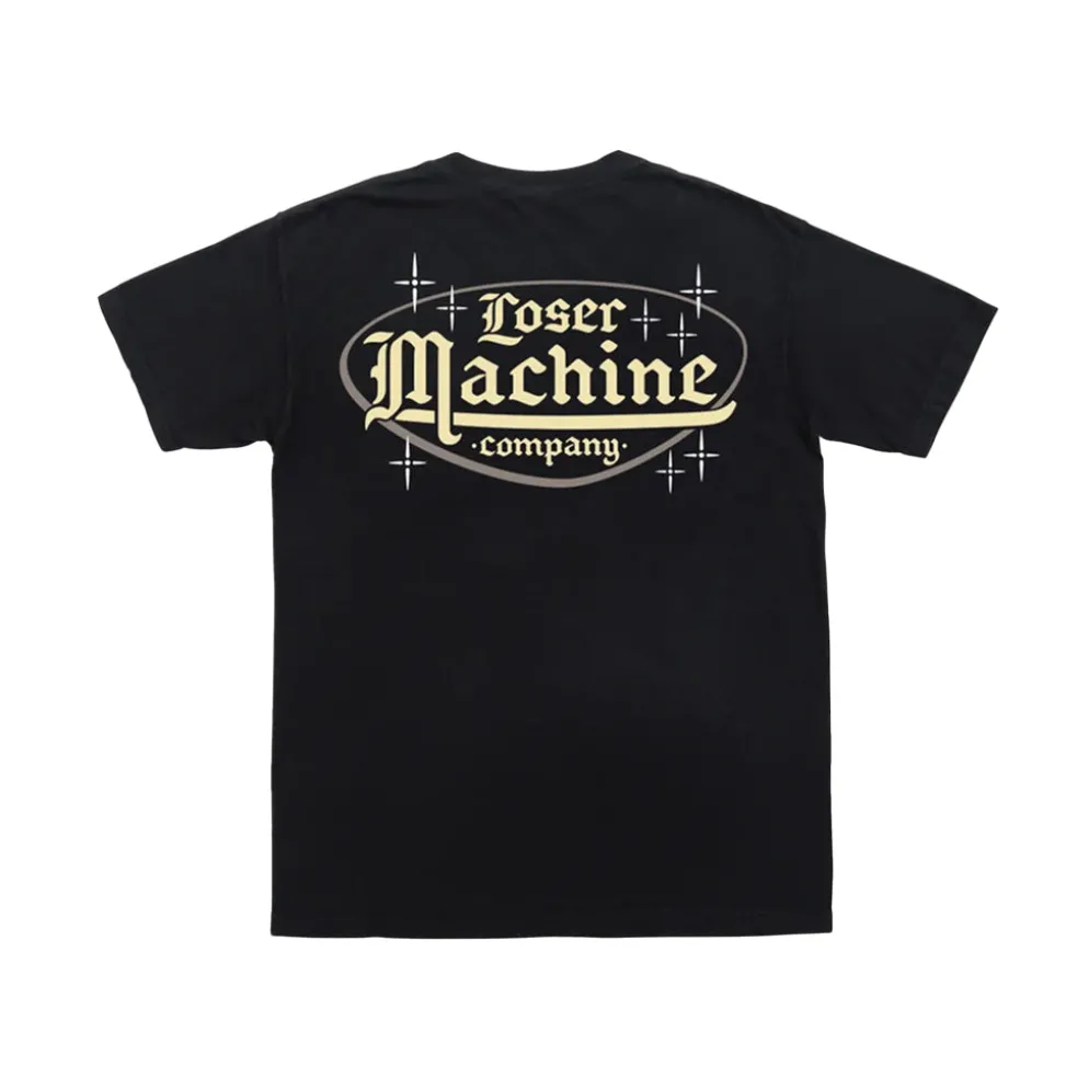 Smoking Lounge Pocket Tee Black