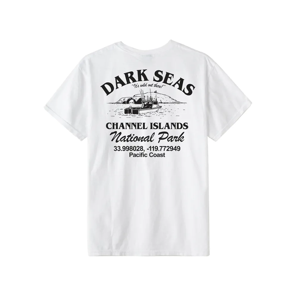 The Island Pigment Tee White