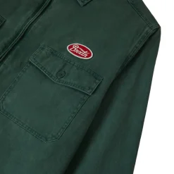 Trademark Garage Jacket Washed Primal Green