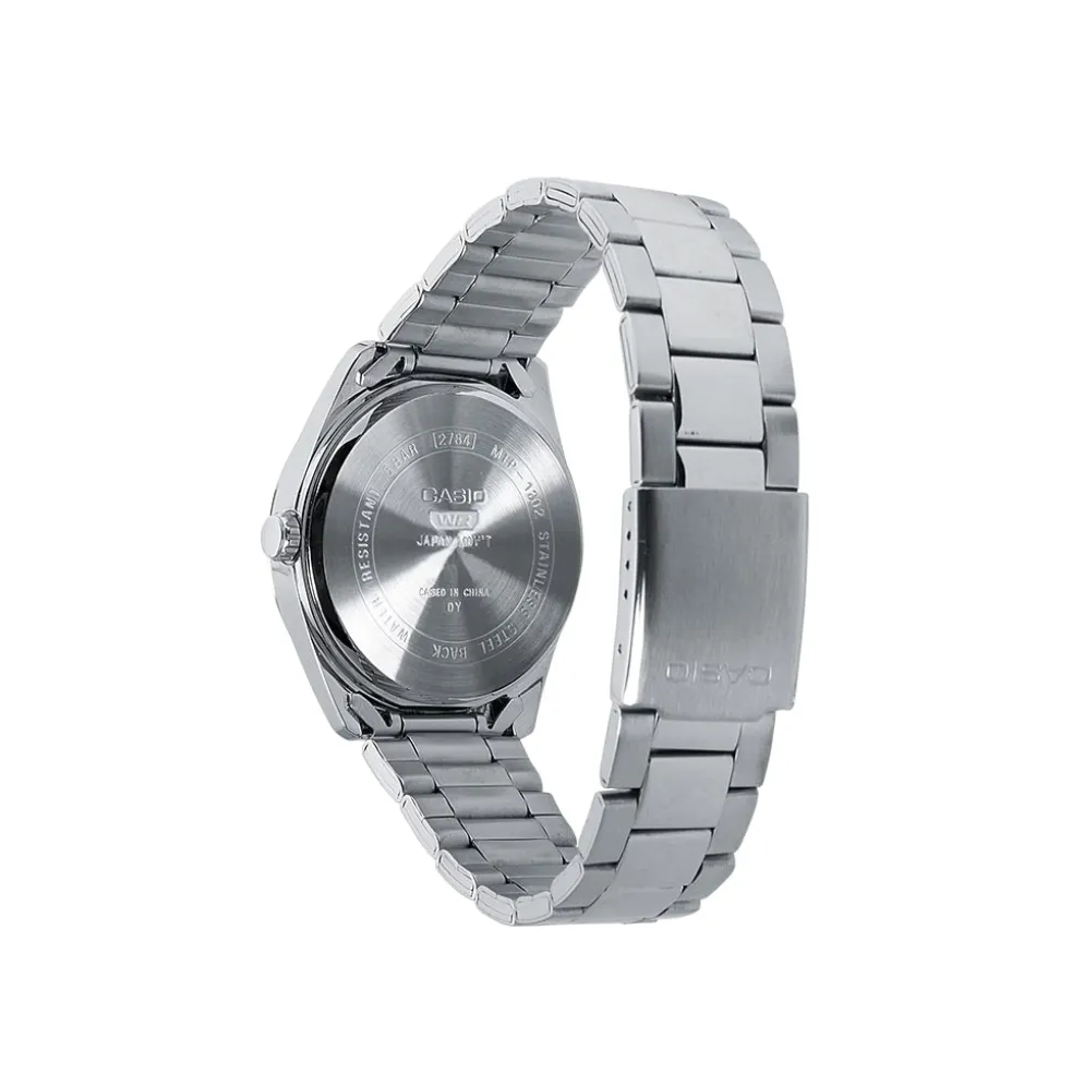 Vintage Black Dial Stainless Steel Watch
