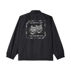 Watchman Coaches Jacket Black