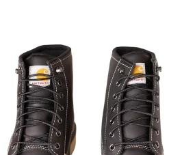 Waterproof 6 In Moc Toe Wedge Boot Black