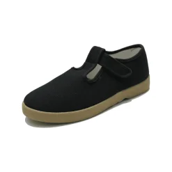 Women's Mary Jane T-Strap Black