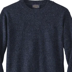 Wool Crewneck Indigo Heather