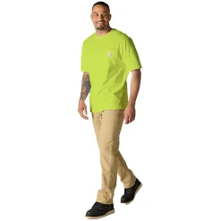 Workwear SS Pocket Tee Brite Lime
